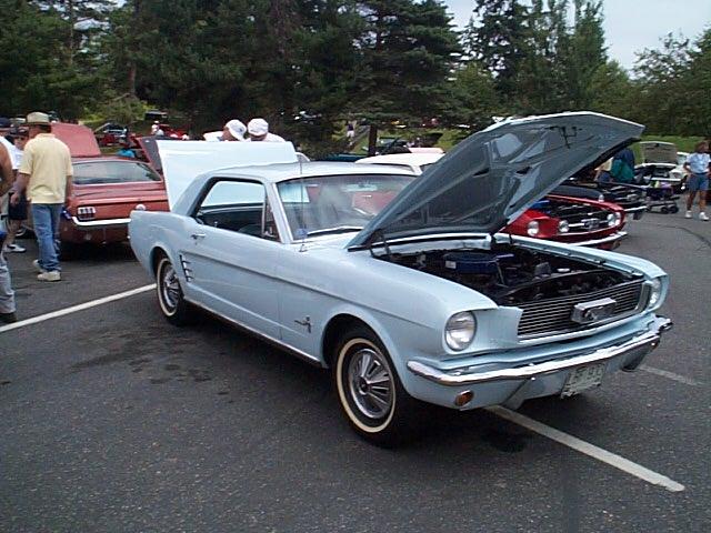 1966 Mustang Color Chart