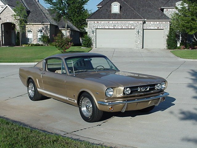 1966 Mustang Colors