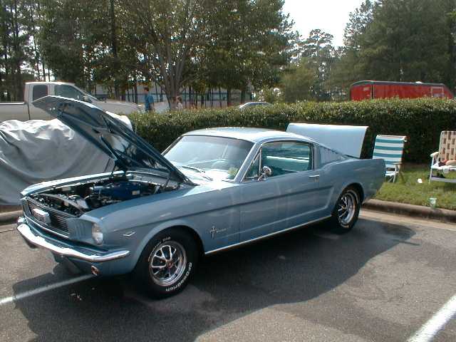 1966 Mustang Color Chart