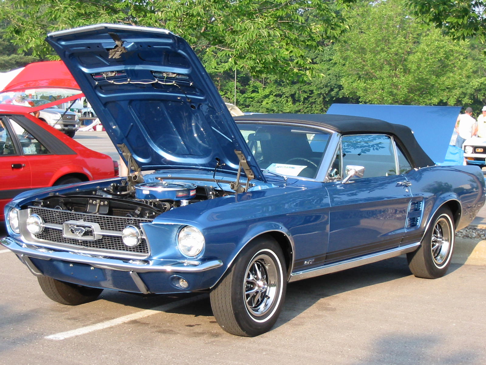 1967 Ford Mustang Color Chart