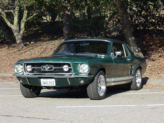 1967 Mustang Colors