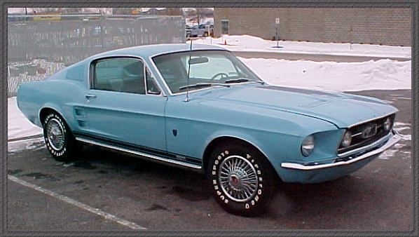 1967 Mustang Colors