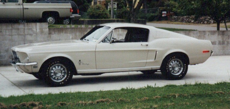 1968 Mustang Colors