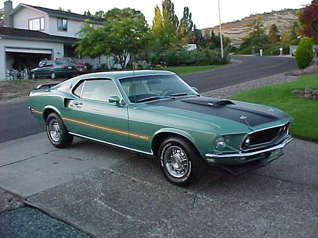 1969 Mustang Colors