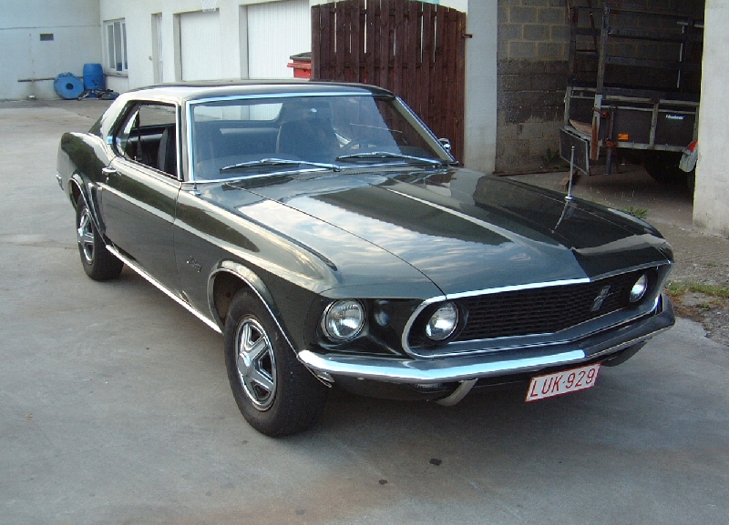 1969 Mustang Colors