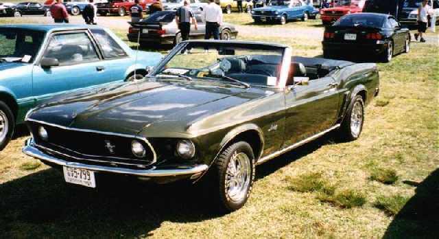 1969 Mustang Colors