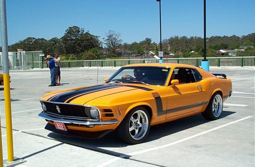 1970 Mustang Colors