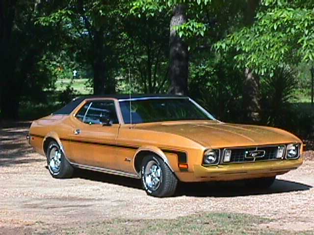 1973 Mustang Colors